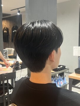 スウェル 柏店(Swell) メンズカット+ダウンパーマ [#柏 #メンズサロン #縮毛矯正]