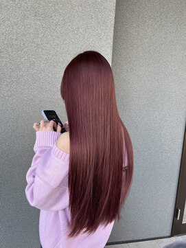 クオン 伊勢崎(QUON.) ブリーチなし暖色カラー