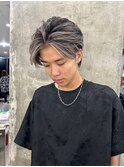 波巻きツイストスパイラルパーマ/フェザーパーマ/眉毛/メンズ