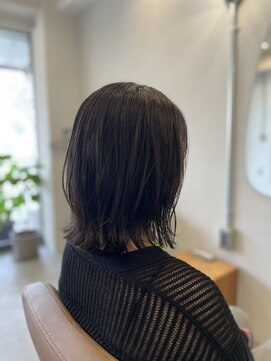 トトノウ 切りっぱなしボブ