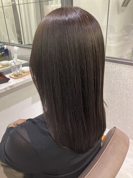 メロウ(me'lou)の写真/《大手町/全席半個室》今までにない柔らかな質感と手触りに♪オーダーメイド薬剤でダメージレスも嬉しい◎