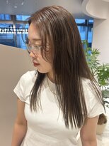 ルカ リノア(Luca lino:a)&nbsp;透明感ベージュ＋かきあげバング