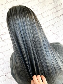 キーマン(KEYMAN)の写真/話題の髪質改善縮毛矯正で美髪ストレートヘアに♪