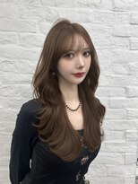 アマトウキョウ 表参道(AMA TOKYO)&nbsp;レイヤーカット 韓国ヘア 顔周りカット高島大登