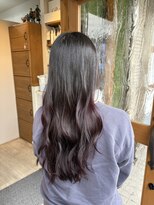 マーブル ヘアー(marble hair) 暖色系カラー