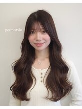 アンアミ キチジョウジ(Un ami Kichijoji) 韓国風パーマ/コテ巻き風パーマ/髪質改善/グレージュ/韓国