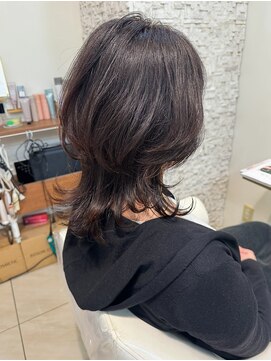 ウルフレイヤー/20代/30代/40代大人ミディ/髪質改善/オージュア