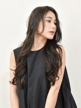 ロアー ヘアー マチルダ 千葉店(RAWR hair MATILDA) 【RAWR】モテ髪シースルーバング薄めバングコテ巻き風パーマ