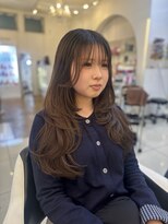 フレア(FLAiR)&nbsp;10代20代ロングヘアレイヤーカット38mmコテ巻きワンカール