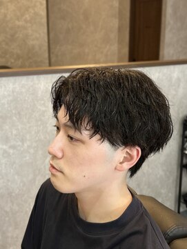 ザ クラン バイ ヘッドライト 仙台長町店(THE CLAN by HEADLIGHT) 【清潔感が出るパーマ】メンズショート×ツイストスパイラル