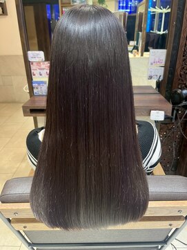 ヘアリゾート粋 ティガ 池袋店(tiga) 髪質改善/艶髪/ストレートヘア/黒髪