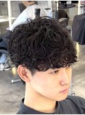渋谷/シャドウパーマ/無造作パーマ/ルーズパーマ/メンズマッシュ