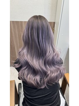 エスドットブルーム 梅田店(S.BROOM) ラベンダーグレージュ×大人バレイヤージュ