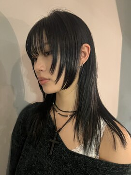 ノア(noa) 黒髪レイヤーカット