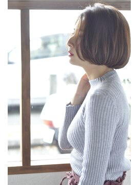 エルフォ(elfo) 【elfo】簡単スタイリング　ワンレンボブ