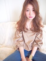 フレイムス ヘアアンドリラックス 東川口店(Frames hair&relax)&nbsp;ハイ透明感カラー☆ゆるウェーブロング