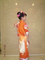 トータルビューティーサロンカワニシ&nbsp;まとめ髪と着付け