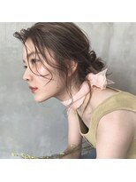 ステイシー(STACY)&nbsp;STACY ブライダル ×似合わせカット ×セミディ×ベージュカラー