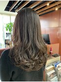 20代30代/グラデーションカラー/ベージュ/巻き髪/