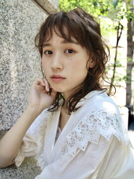 グラマシー アレックス(Gramercy alex) 波巻き×オレンジメイク