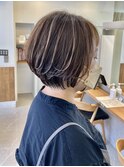 【haku/川口】ショート×大人ハイライト【銀座/銀座5丁目】