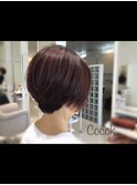 シークレットハイライト+ナチュラルショート
