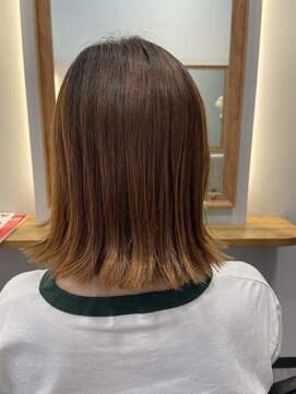 ボブ(BOB) 切りっぱなしボブ