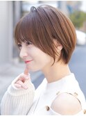 20代30代40代◎小顔ショートボブショコラアッシュ新宿代々木