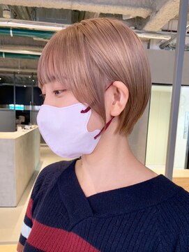 アイティーバイアルバム 八王子店(IT by ALBUM) ミルクティーショート_ショコラアッシュ_ba436541