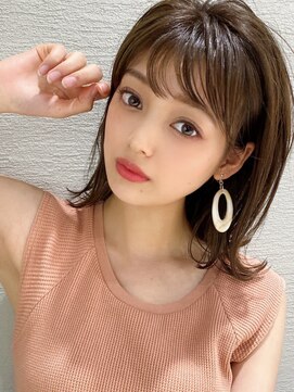 シルクレイ 新宿店(Silk-lei) 大人可愛い外はねボブ/髪質改善/20代30代春ヘアくびれミディ新宿
