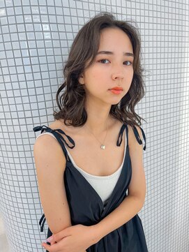 ジョエミバイアンアミ(joemi by Un ami) ふわっとミディアムパーマ