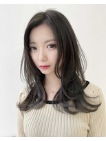 コレク 福岡(COLLEC...)&nbsp;黒髪/ココアベージュ/ヘルシーロング［福岡博多