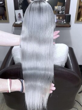 ブレイズヘアー(BLAZEhair) 【至高の白】ホワイトカラー×フルブリーチ３回