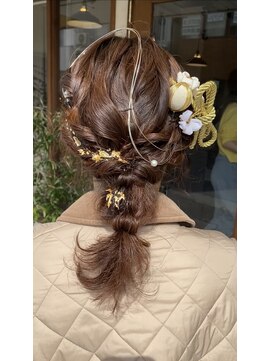 ジイップ パルミー(ZIP palmy) 袴ヘアセット