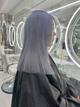 ガガ 心斎橋(GAGA) 韓国/ハイトーンカラー/ワンホンヘア/レイヤーカット/髪質改善