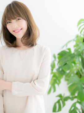 ソル 千早(S.O.L) 千早/髪質改善/フルバング×シルキーベージュ!大人ガーリーa