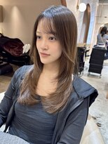 ロンド エスポワール 錦糸町(Lond espoir)&nbsp;◯前髪イメチェンアンブレラカラーこなれミディウェーブパーマ