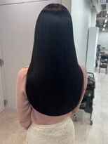 トレヘアー 京都 烏丸(tRe hair)&nbsp;【黒染めを使わない暗髪カラー】髪質改善トリートメント/艶髪