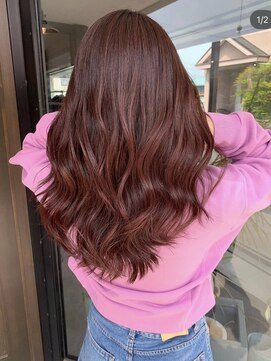 ラ メール ヘア デザイン(La mer HAIR DESIGN) ピンクブラウンピンクラベンダーミルクティーベージュグレージュ