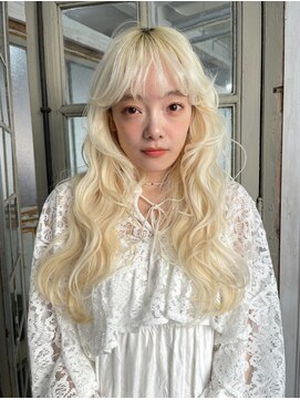 ニコ トウキョウ 渋谷(nico TOKYO) 抜きっぱなし/ブロンド/ダブルカラー/ケアブリーチ/ハイトーン