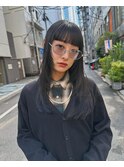 小顔レイヤーロングレイヤー