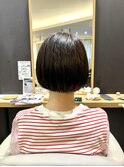 大人可愛いショートボブ