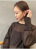 【外はねボブ】　stylist 山谷