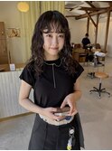 カーリーパーマ