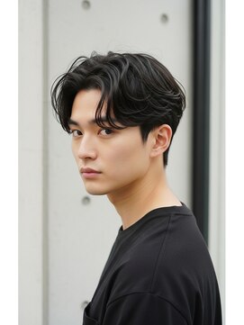 ロンドプランタン 恵比寿(Lond Printemps) ★フェザーカット/センターパート/ニュアンスデザイン