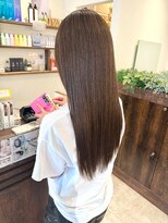 オーバルヘアー(OVAL hair)&nbsp;絹髪/髪質改善カラー/艶髪ストレート/美髪/ロング