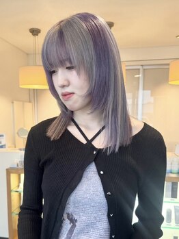 グラデーション/インナーカラー/透明感/外国人風/持ち/艶/発色…全てを揃えた《nambu》オリジナルカラー♪