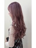 ピンクパープルヘア