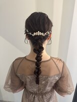 ユニコ(unico)&nbsp;網下ろしスタイル/お呼ばれヘア