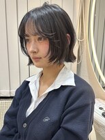 サイン 渋谷(SIGN)&nbsp;お洒落なレイヤーカットハッシュカットレイヤーボブ渋谷